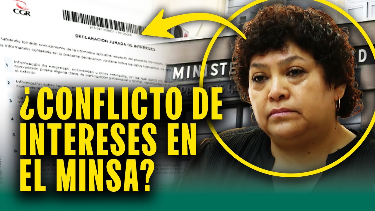 ¿Por qué esta alta funcionaria del Minsa omitió un dato en su declaración jurada?