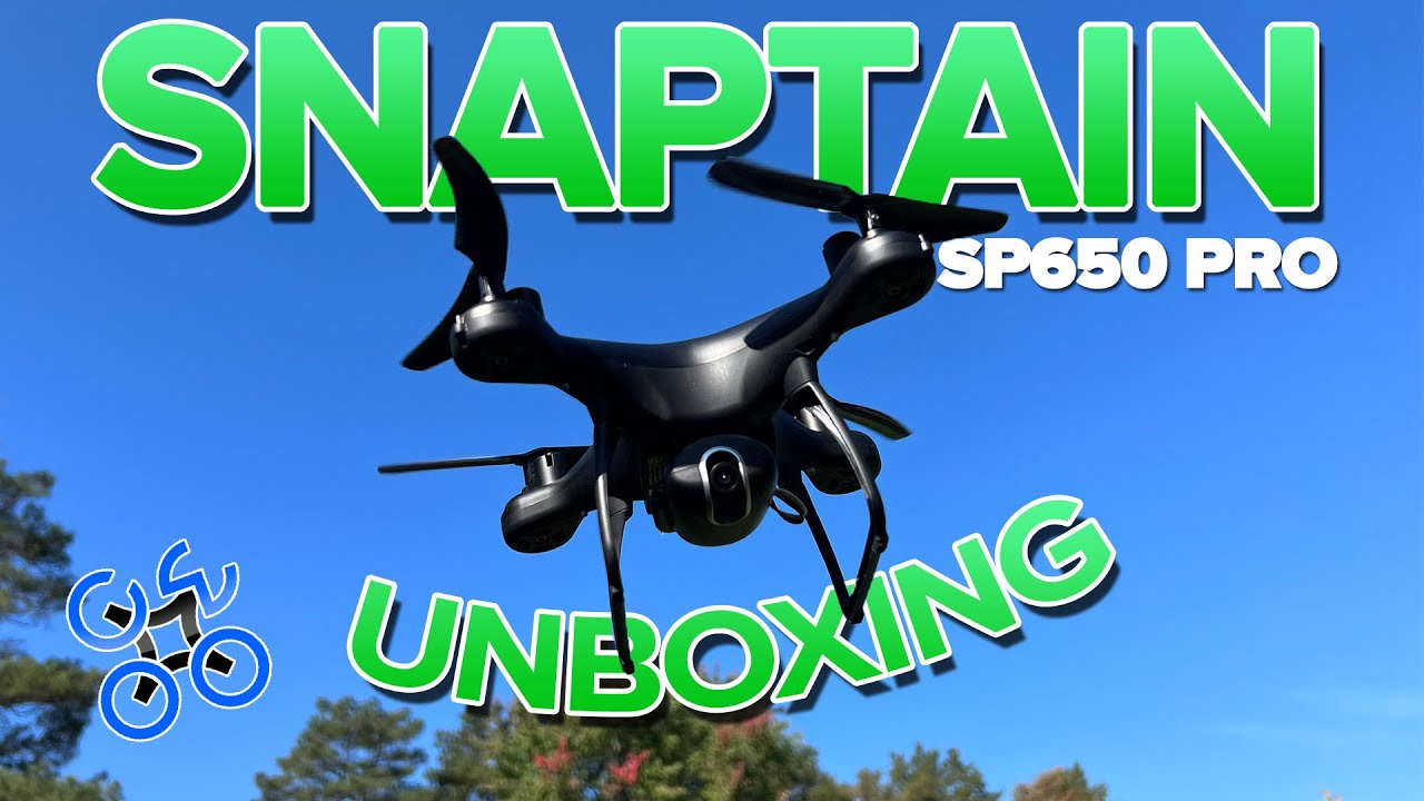 Snaptain SP650 Pro Unboxing and First Flight