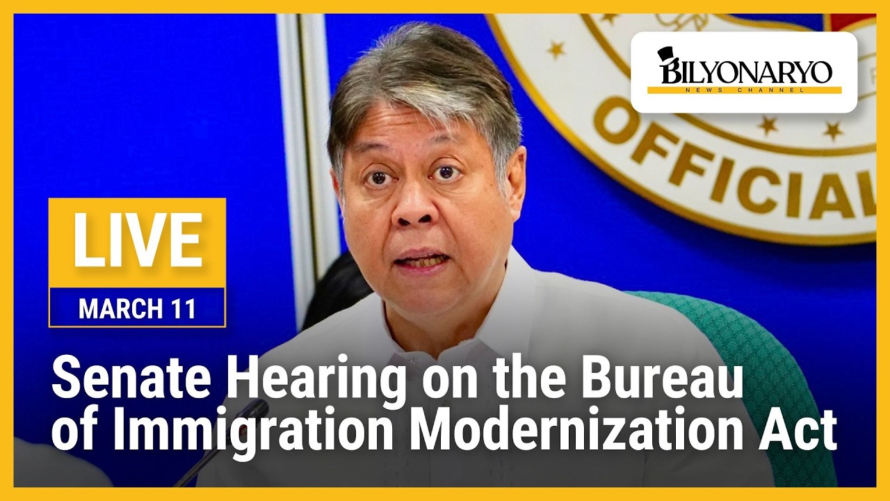 LIVE: Senate Hearing on the Bureau of Immigration Modernization Act | March 11, 2026