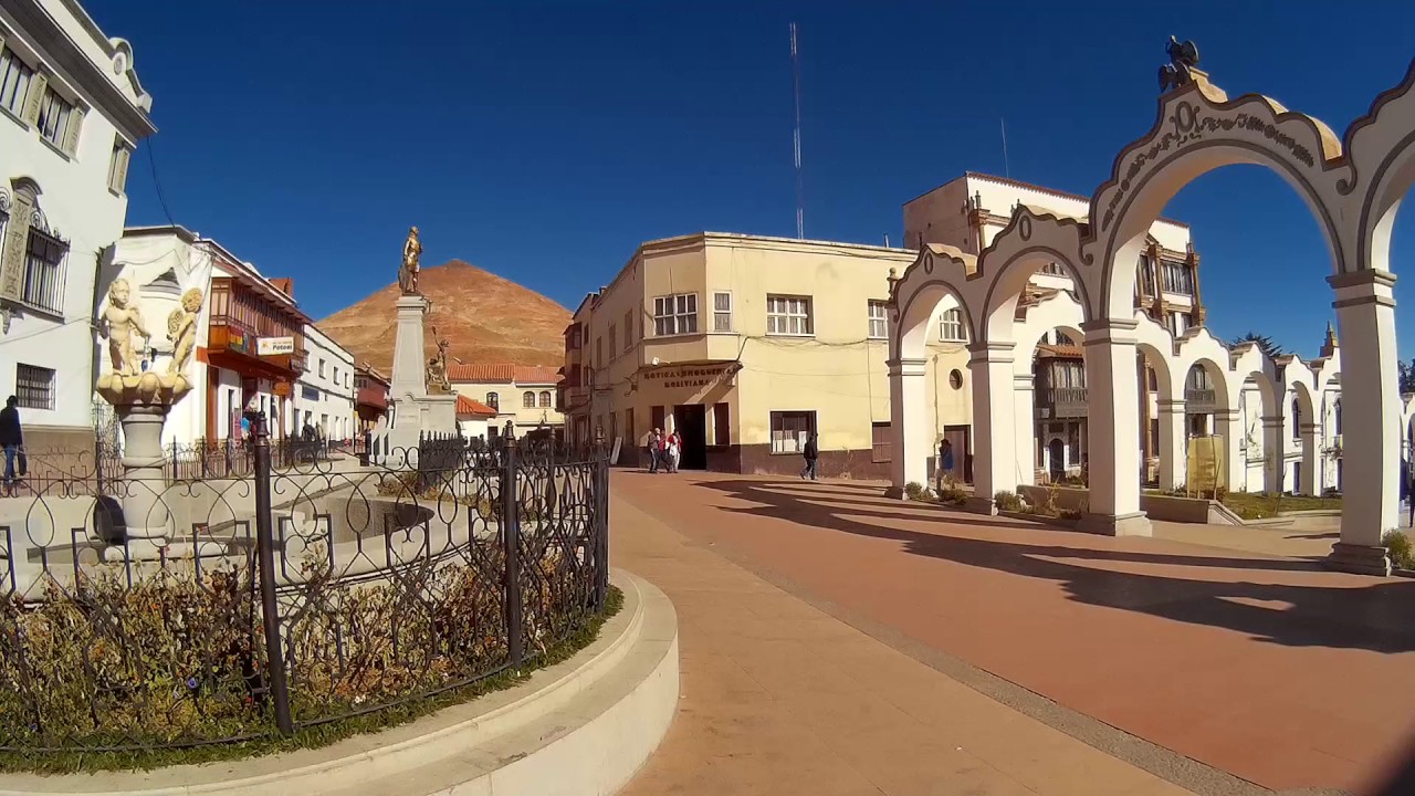 Plaza Alonzo de Ibañez, pasaje Boulevard, Centro Histórico de Potosí