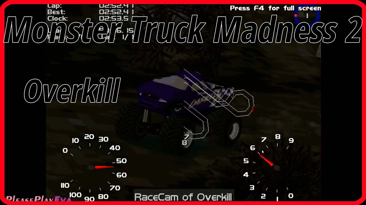 Monster Truck Madness 2 (1998) ✓ Gameplay #14 ✓ Overkill