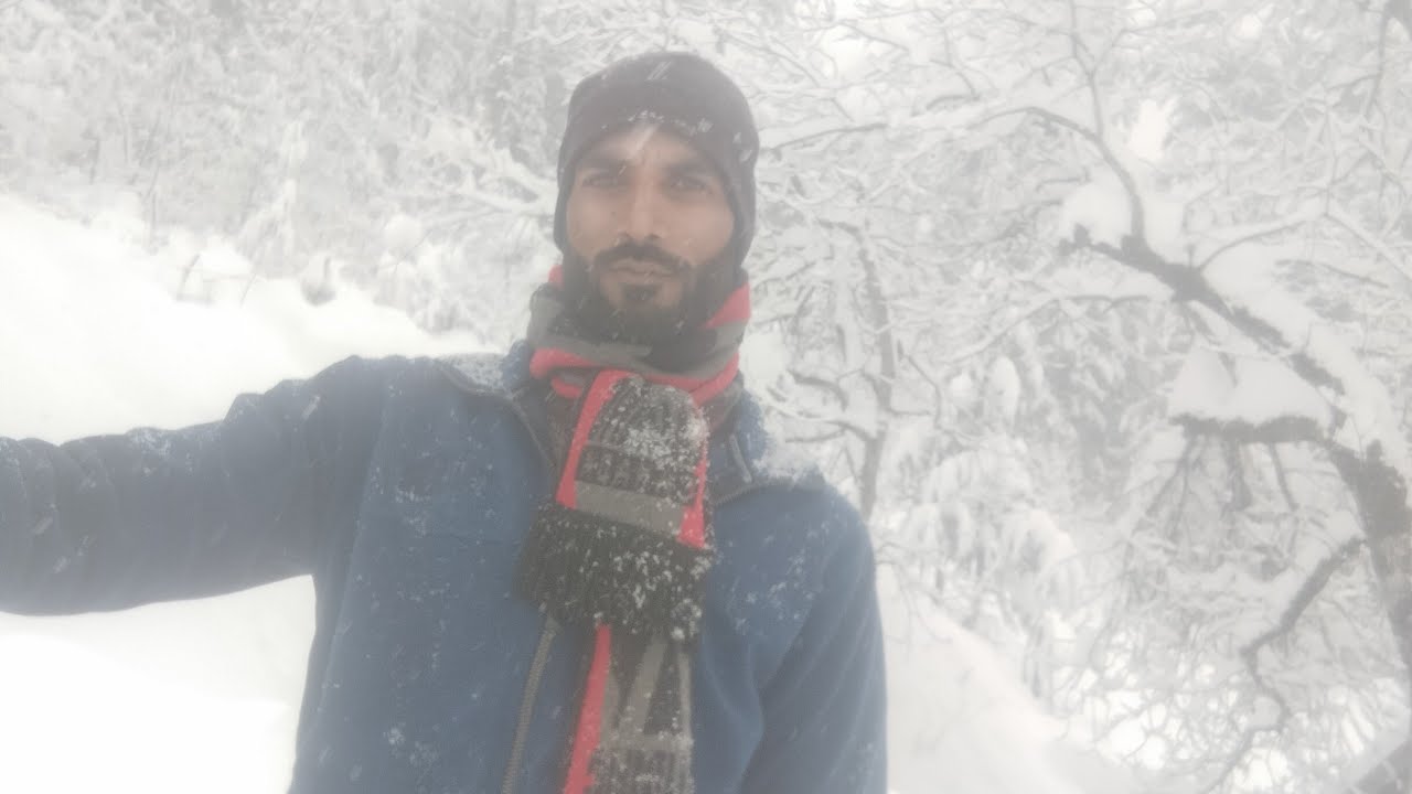 Barf Bhari Sardi Mein Seat Par Baith Kar Simple Vlog 
