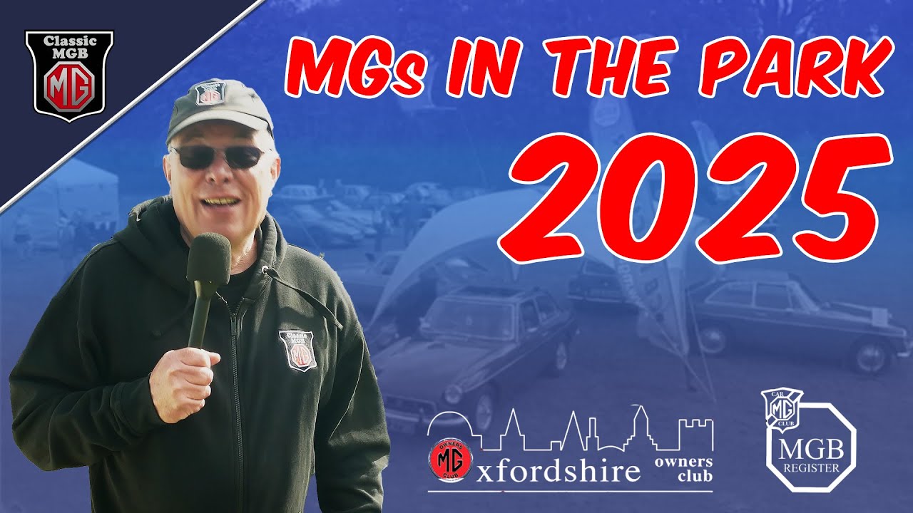 MGs IN THE PARK 2025 FEATURING MGB-GT 60 | CLASSIC MGB