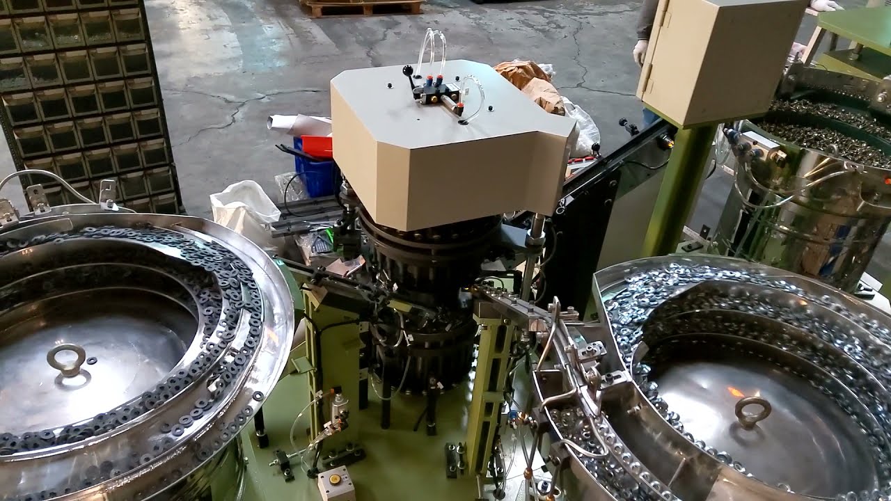 Model: ZYB3-85   Screw  + Metal washer + EPDM washer   Assembly Machine   #638