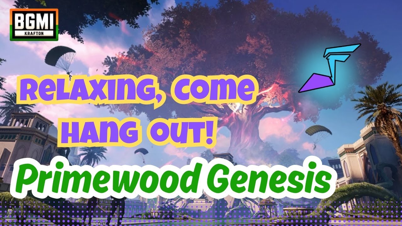 🍹Relaxing, come hang out🌴 Primewood Genesis 4.2 Update | late night #bgmi #sixfoes #live