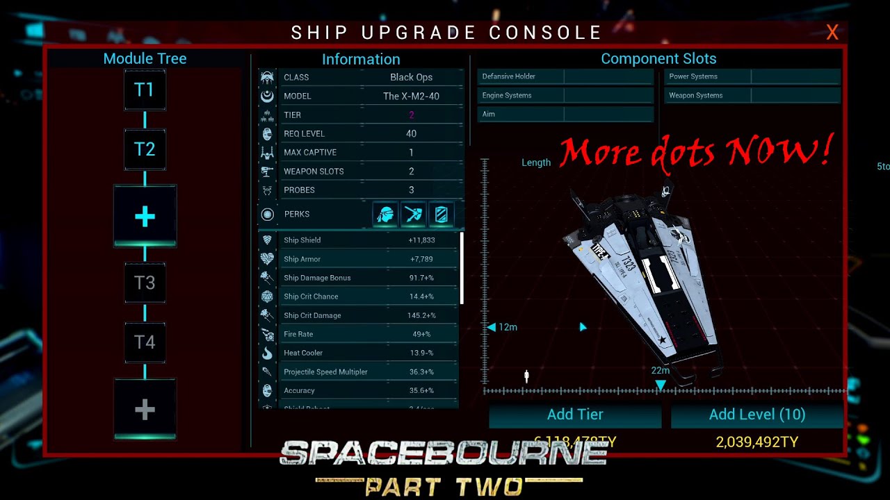 SpaceBourne 2 Tutorial - Upgrade your Ship