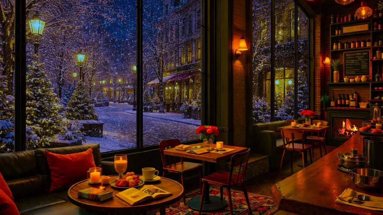 Cozy Jazz Cafe ☕ 3 Hours Relaxing Jazz Music | Study, Work & Chill Ambience