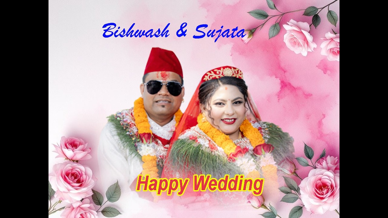 Bishwash weds Sujata