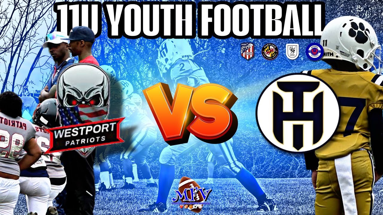 SPRING FOOTBALL 11U BANGER AT WOODLAWN MS Westport Patriots vs Hamilton Tigers | 11u Youth Football