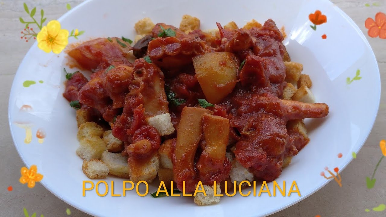 POLPO ALLA LUCIANA😋