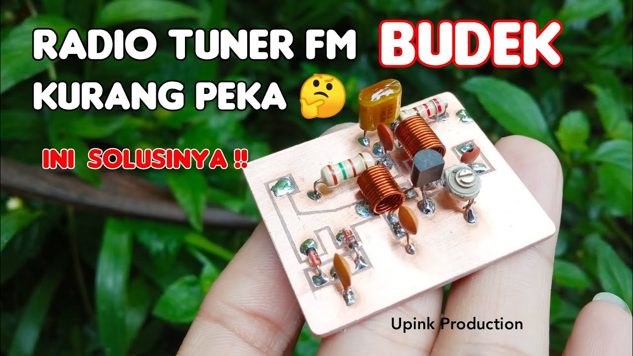 Penguat Sinyal Penerima RADIO FM Tuner untuk Brik Brikan
