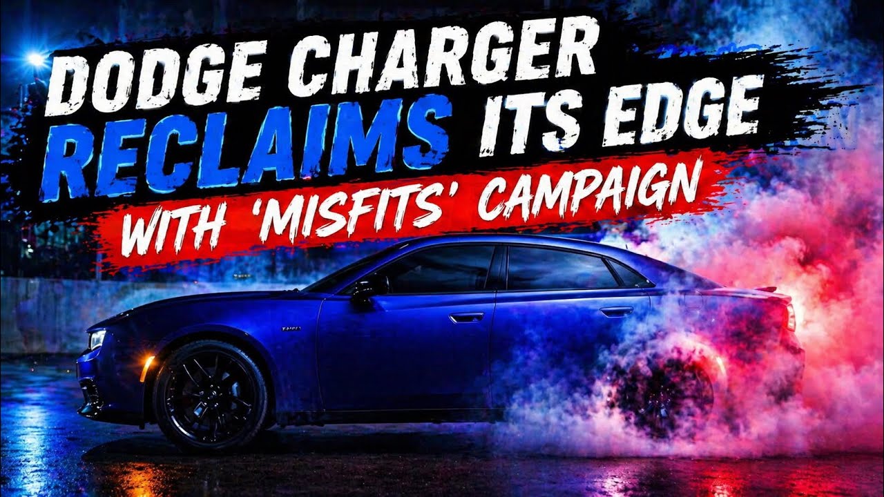 Dodge Charger возвращает себе лидерство благодаря рекламной кампании «Misfits».