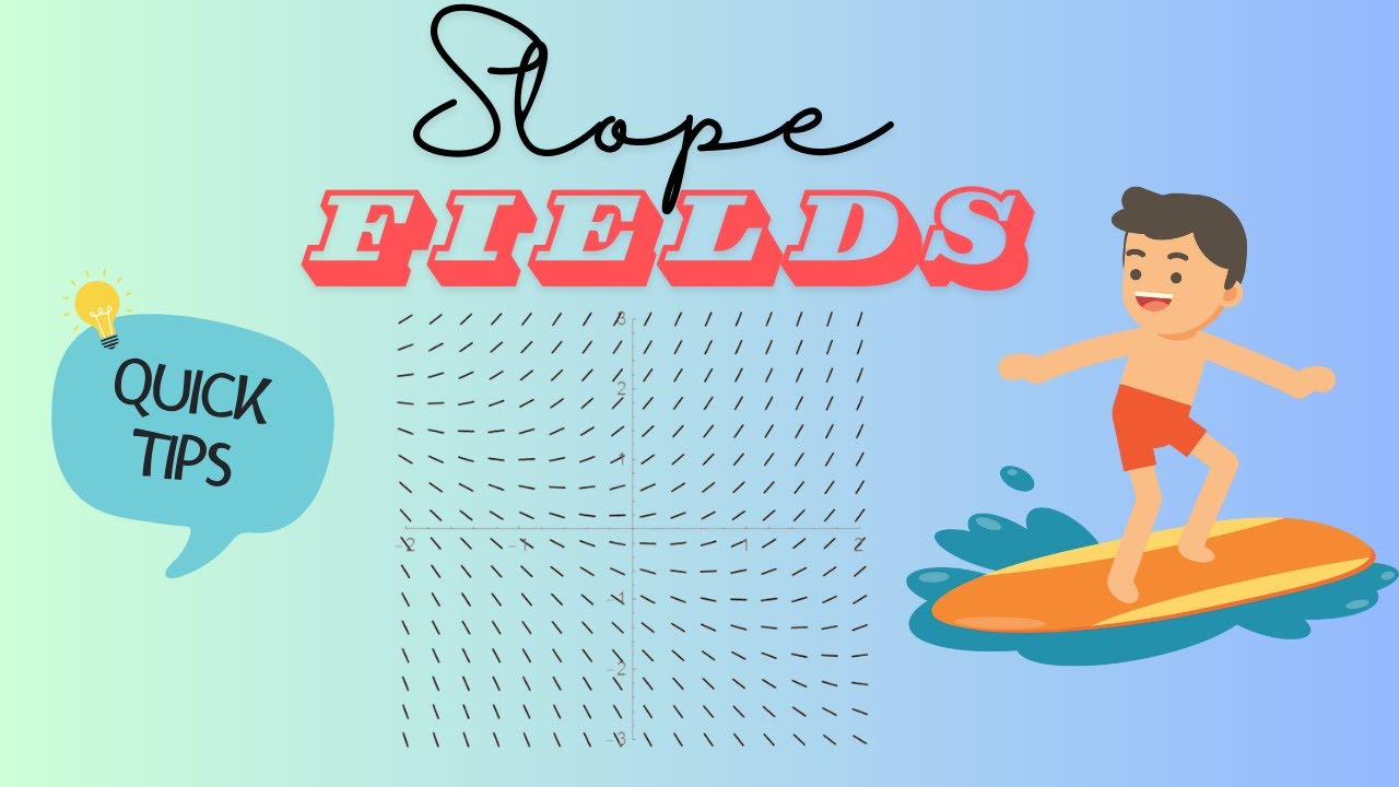 AP Calculus Tips for Identifying Slope Fields #apcalculus #slopefields