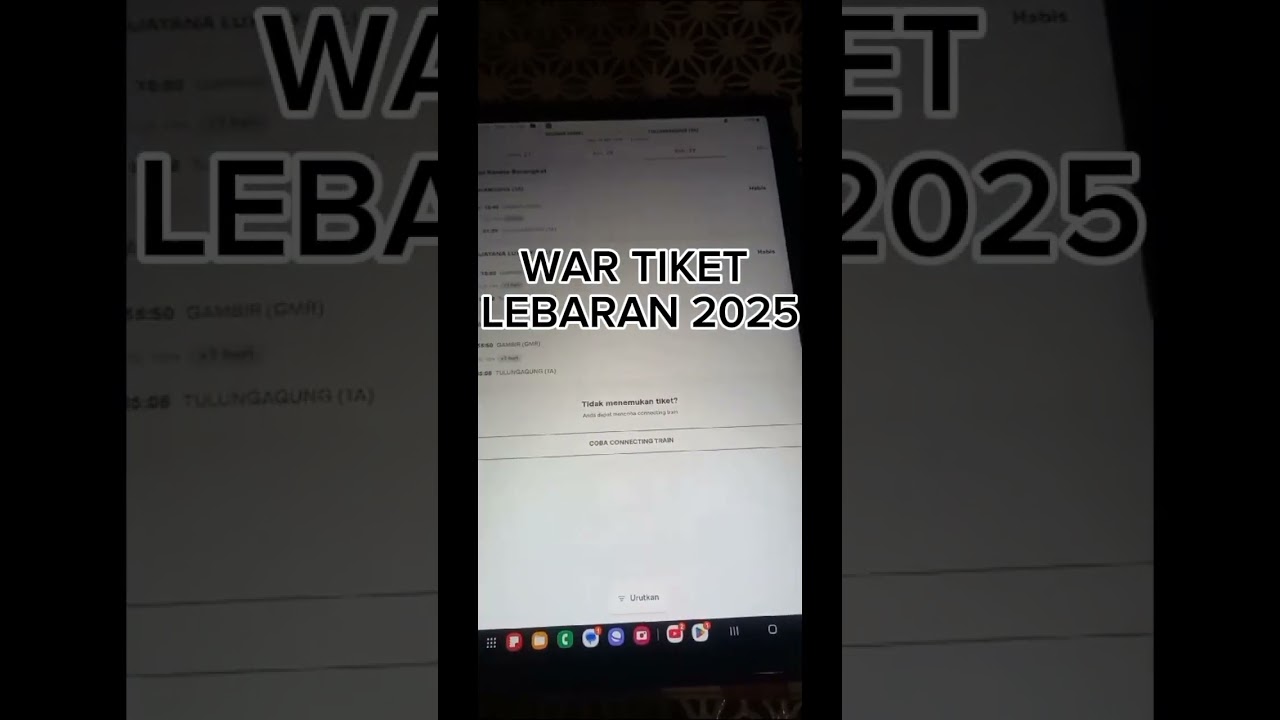 WAR TIKET LEBARAN 2025 #shorts