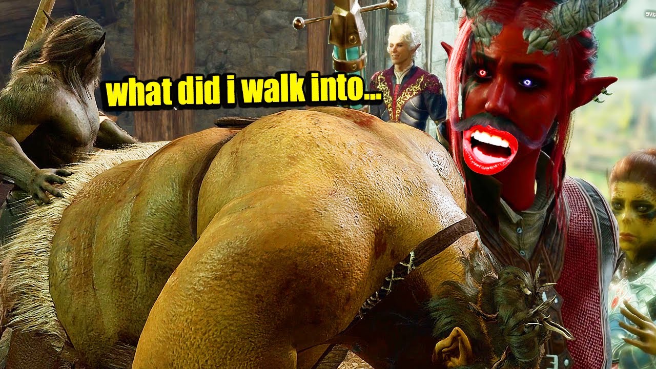 WATCH WHAT DOOR YOU OPEN IN BALDUR'S GATE 3 (Baldur's Gate 3 Funny Moments 3)