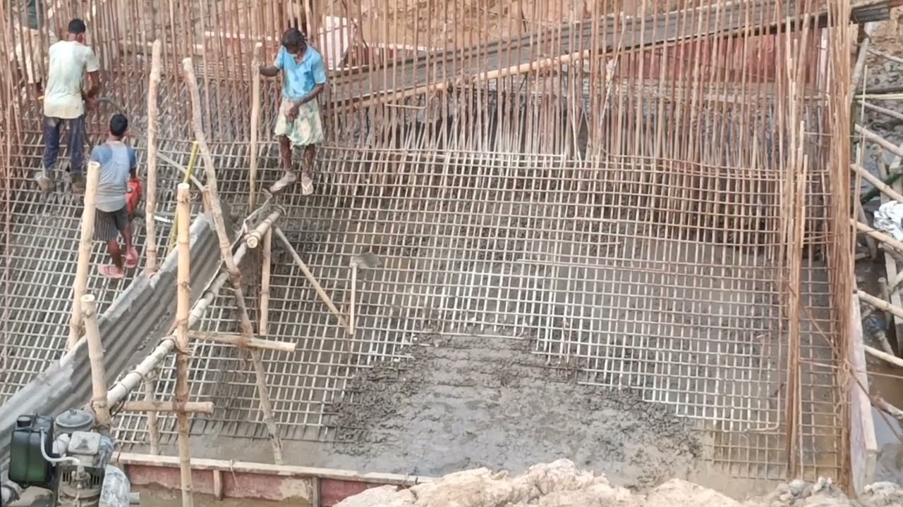 Bridge Construction Work / Open foundation/ Minor Bridge  Abutment Construction