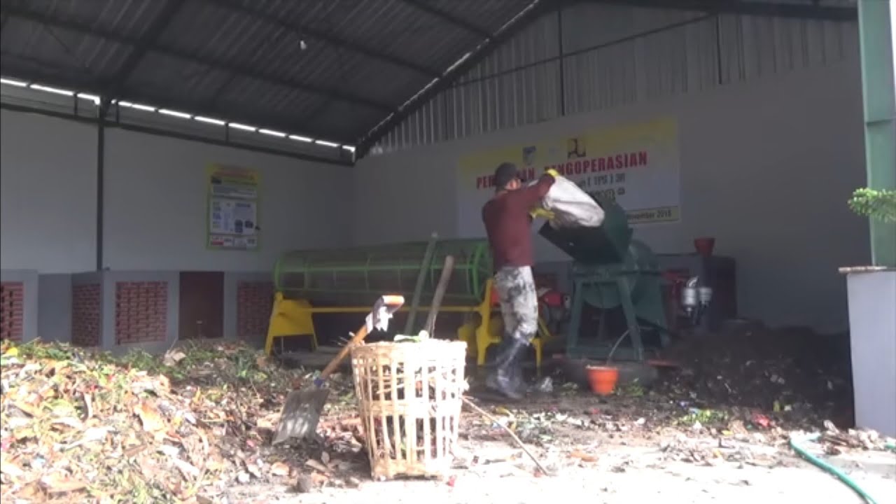 TEMPAT PENGOLAHAN SAMPAH (TPS) 3R TERBAIK ‼️ "WATES BERSINAR" DESA WATES KAB. KEDIRI - JAWA TIMUR