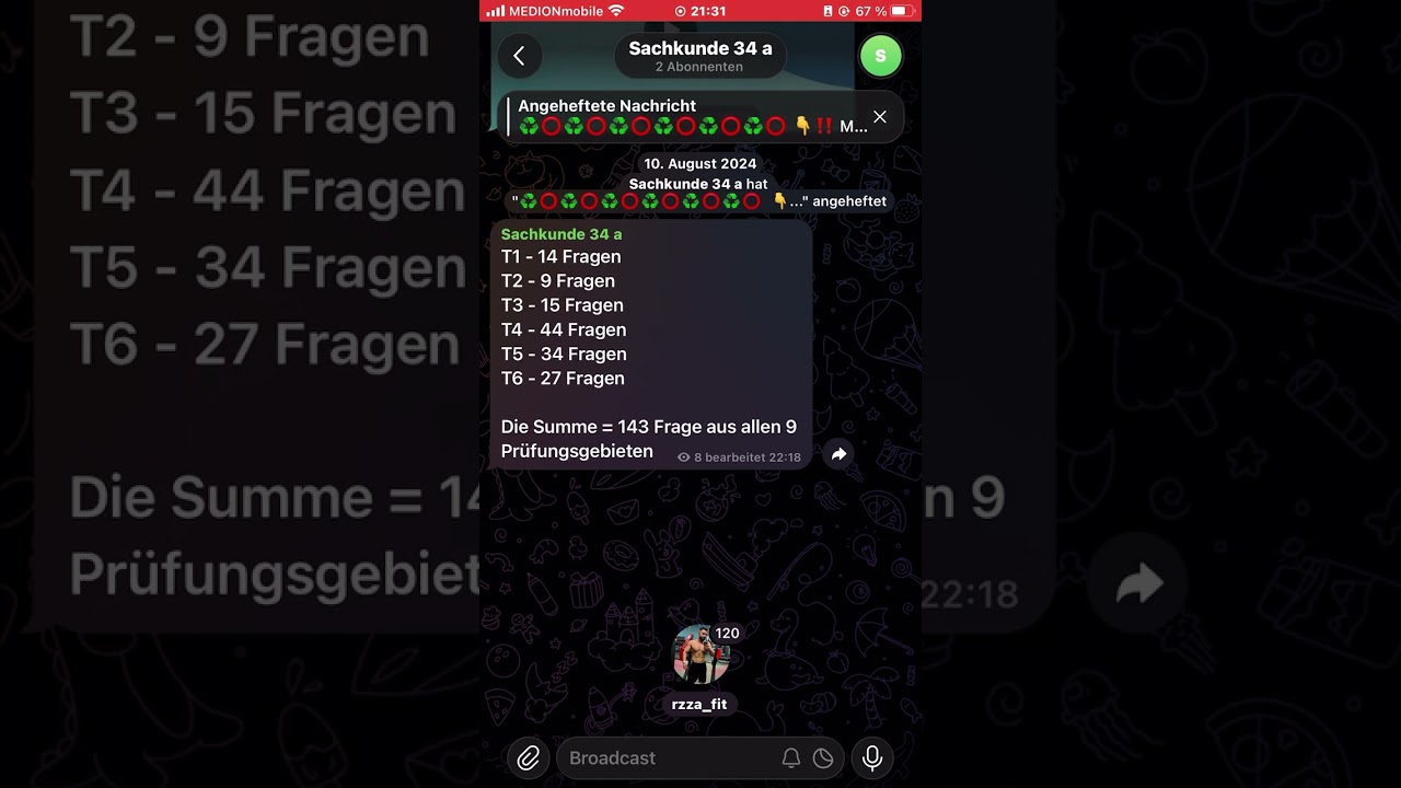 Mündliche Prüfung - Sachkunde34a GewO -  @Sachkunde_34a_ehsan 