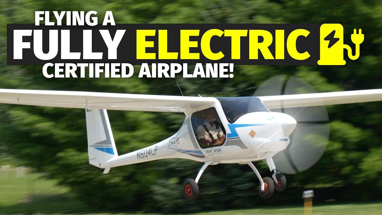 Are ELECTRIC PLANES the future? Flying the Velis Electro! 🔌
