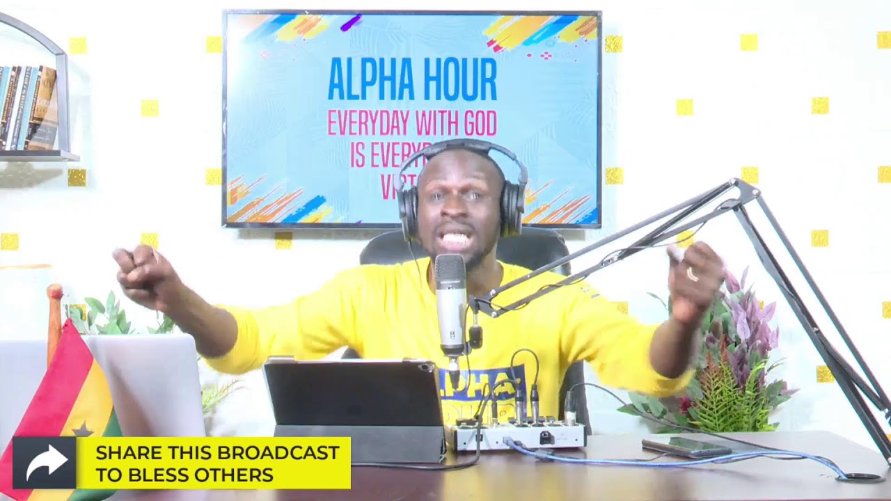 Pastor Elvis Agyemang Live Stream / ALPHA HOUR EPISODE 61