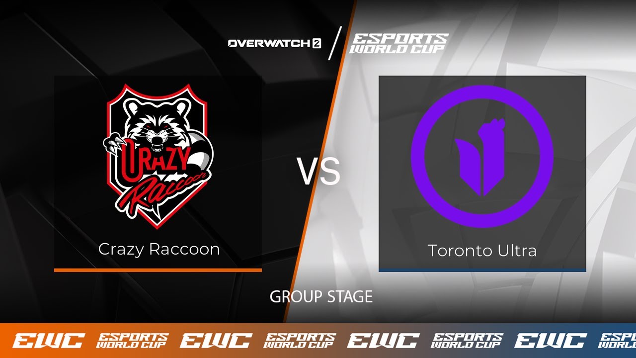 Crazy Raccoon против Toronto Ultra — EWC Overwatch 2 — День 2 — Групповой этап