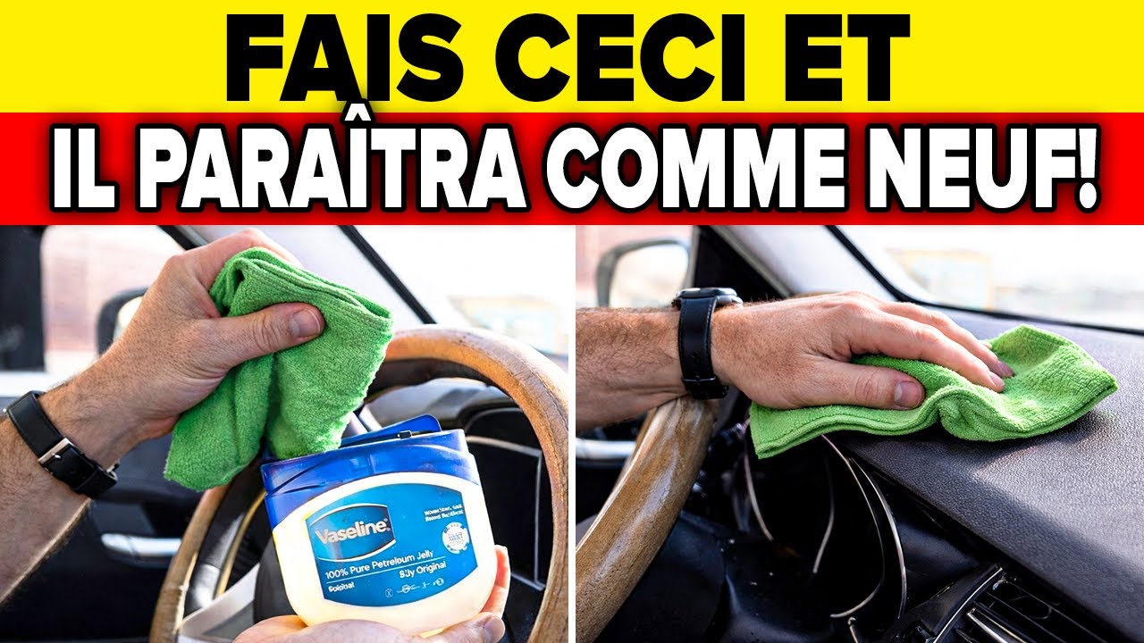 Cette astuce ILLÉGALE rendra votre voiture comme NEUVE !