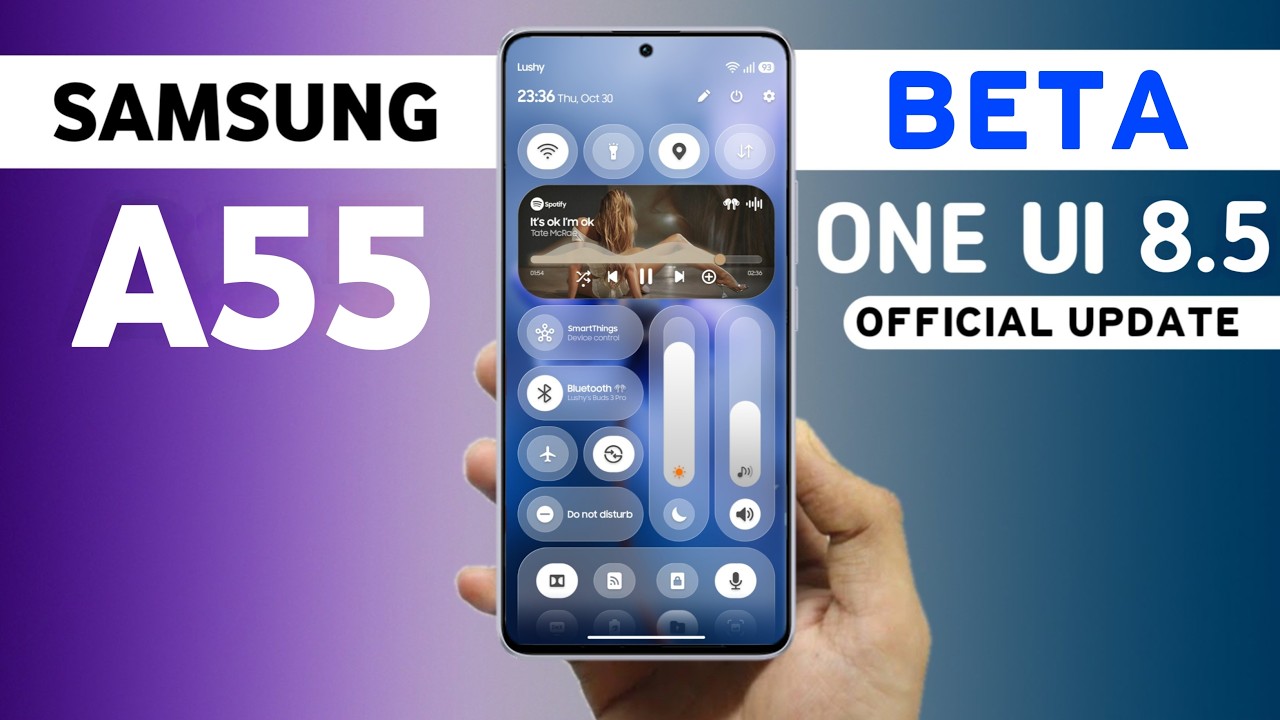 Samsung A55 One Ui 8.5 Beta Update | Features & Release Date | A55 New Update #samsunga55
