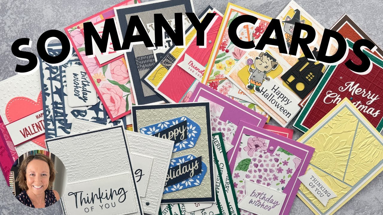 Six Month Card Recap | Quick and Easy Handmade Cards