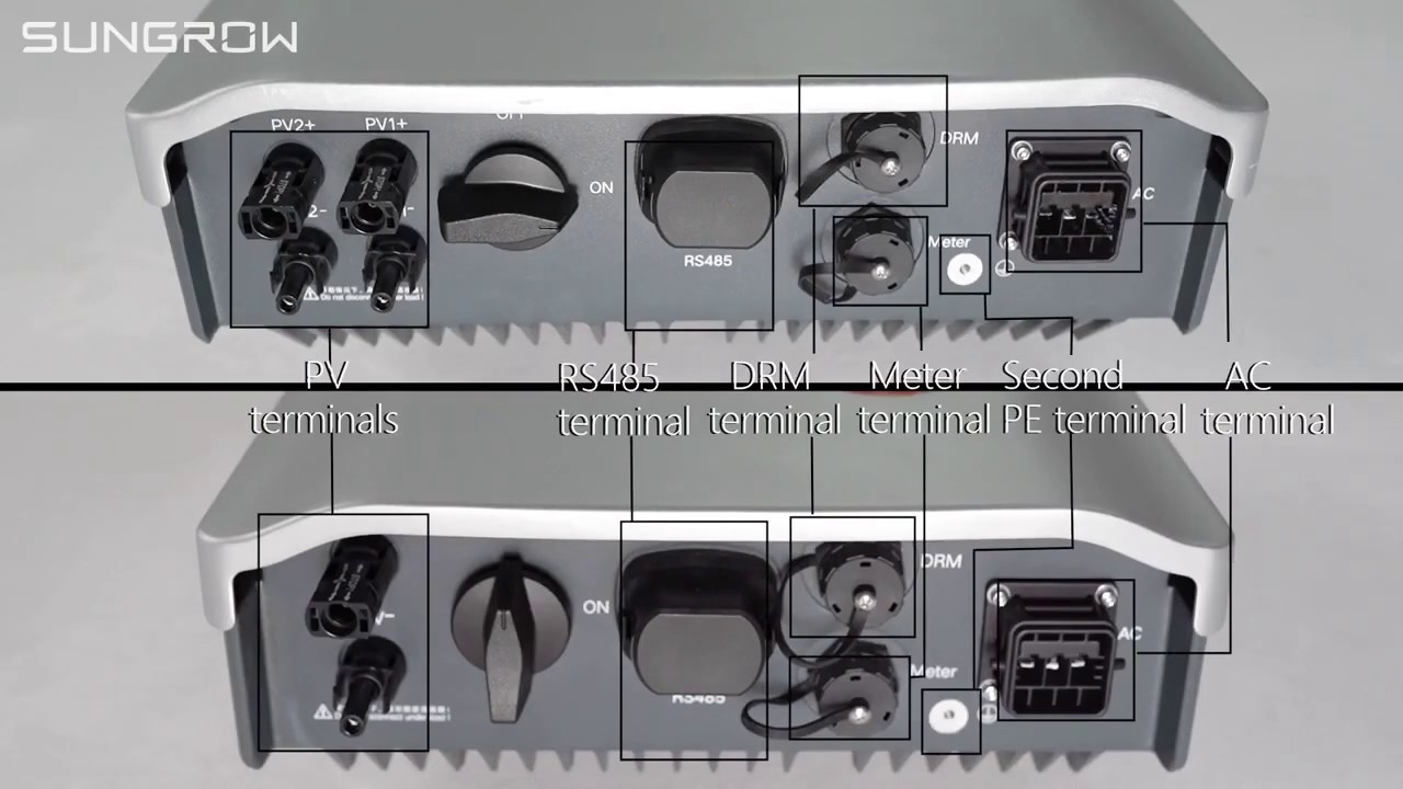 Sungrow Single Phase Solar Inverter 2-6KW Installation and Commissioning