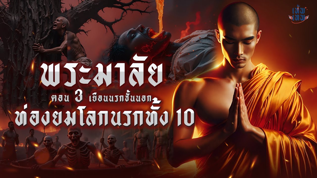 พระมาลัย ตอน3 ท่องนรกชั้นนอก หรือ ยมโลกนรกทั้ง 10 | เท้พเทพ EP.23