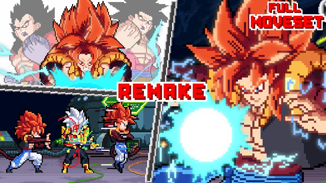 🔥(DEVLOG #41) Z LEGENDS 3 - New Gogeta Ssj4 Remake FULL MOVESET + New Dr. Gero Lab Stage!