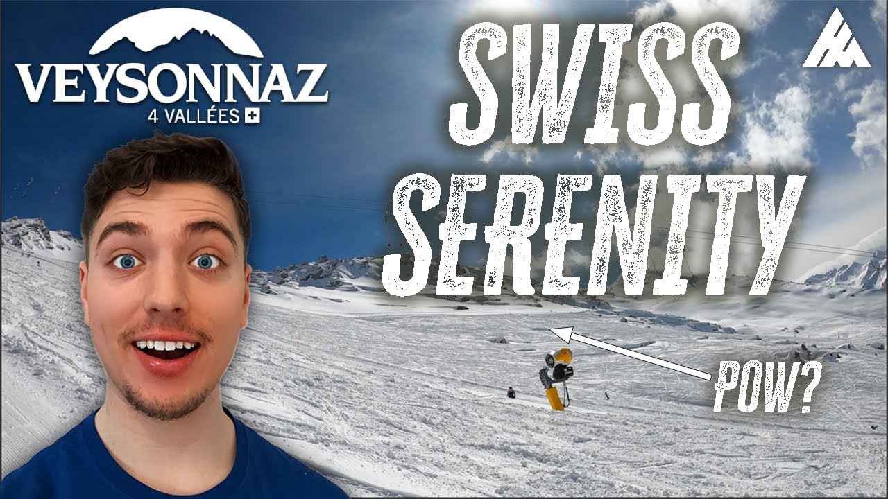 skiing a HIDDEN GEM in the 4 VALLÉES!