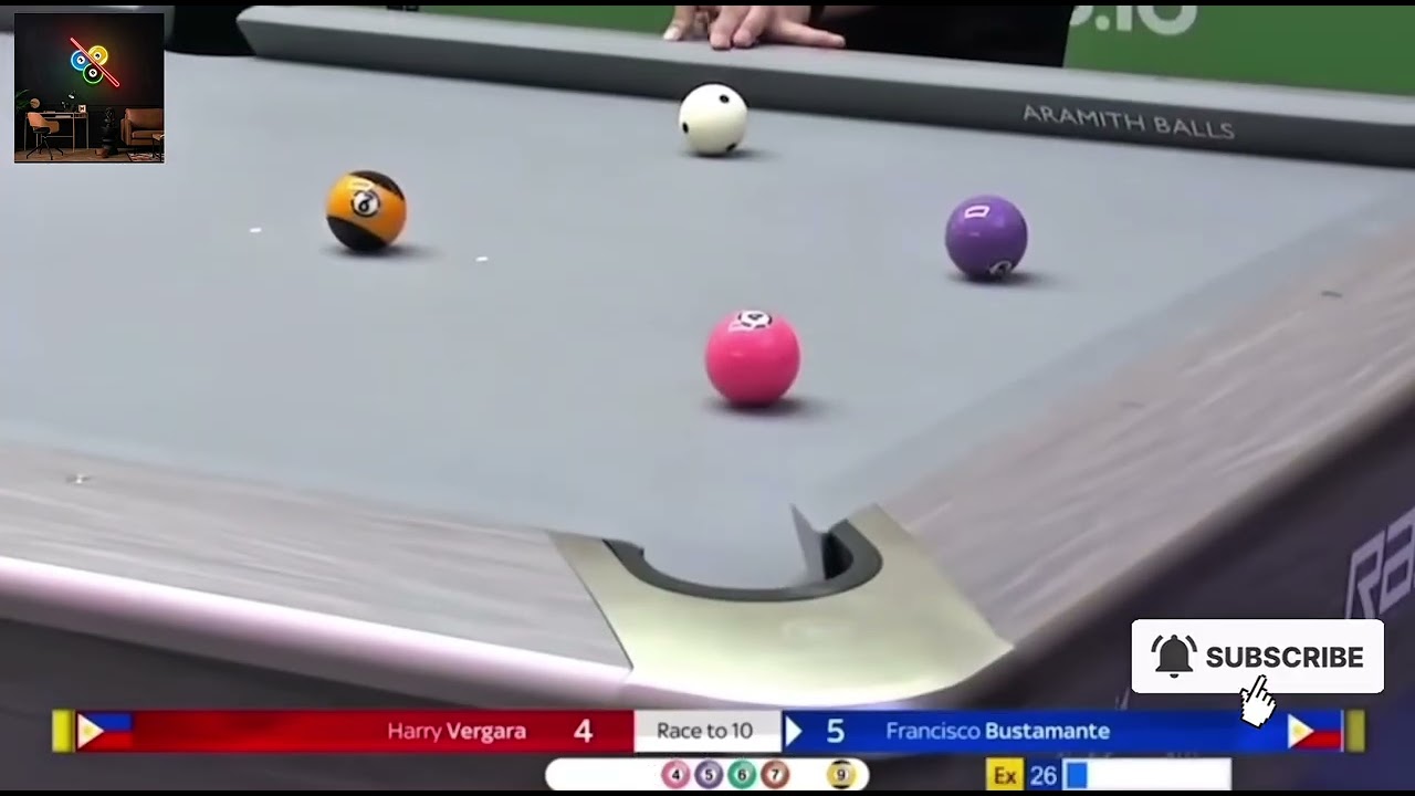 HARRY VERGARA 🆚 DJANG BUSTAMANTE | PHILIPPINES OPEN TOURNAMENT #ajmanas #carlobiado #johannchua 