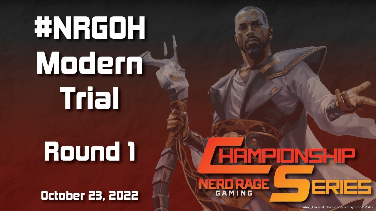 NRG Series Ohio 5K Modern Trial -Round 1 Ashlen Johnson (GB Yawgmoth) VS Brian Coval (4C Creativity)