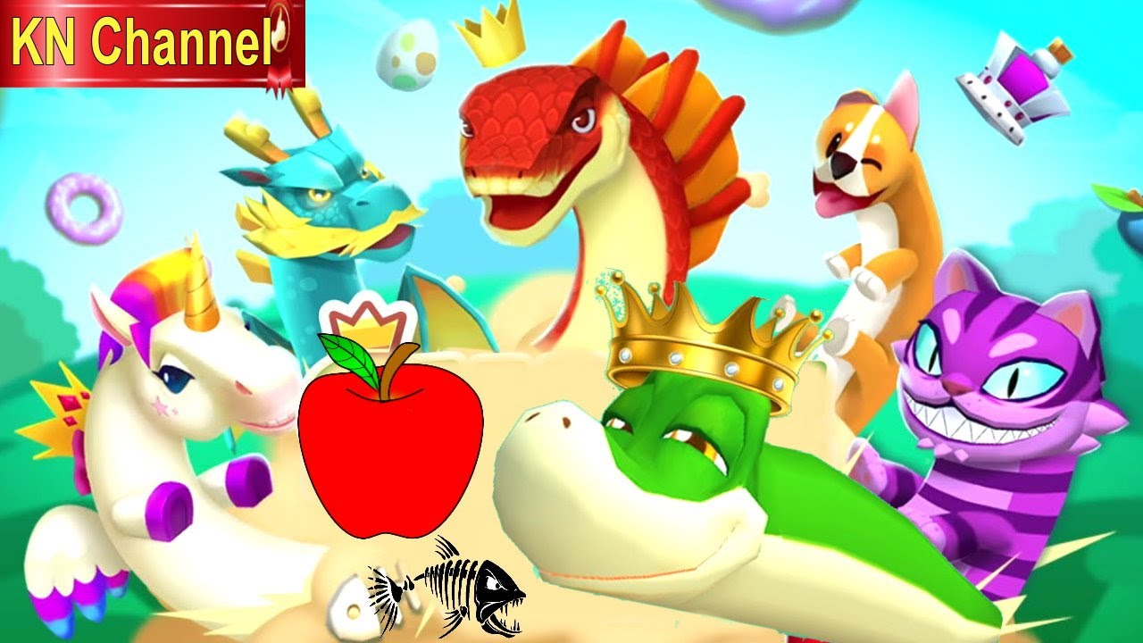 THỬ THÁCH LÀM RẮN LỤC SINH TỒN  | REVIEW GAME snake rivals TRÒ CHƠI KN Channel