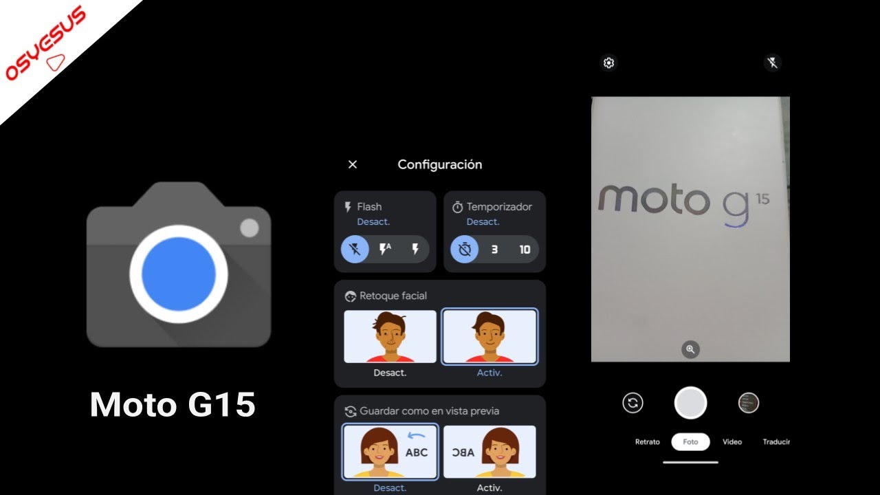 Probando GCam en Moto G15 con Android 15: sí funciona