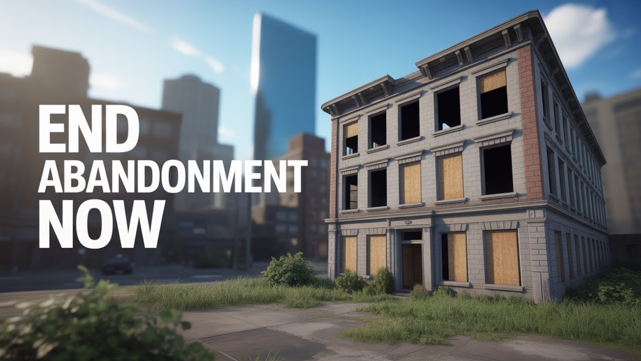 Abandoned Buildings Ruining Your City? Here's How to Stop Them