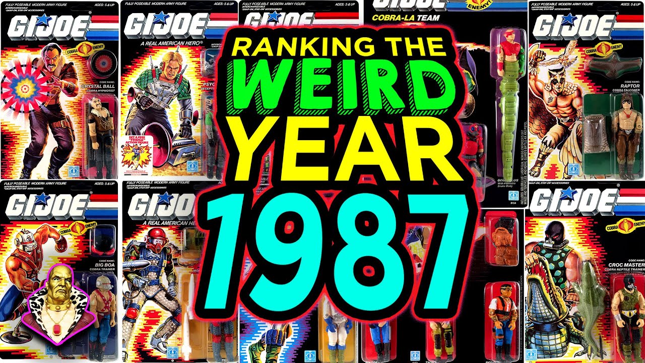 Ranking the Weirdest Year of GI Joe -- 1987