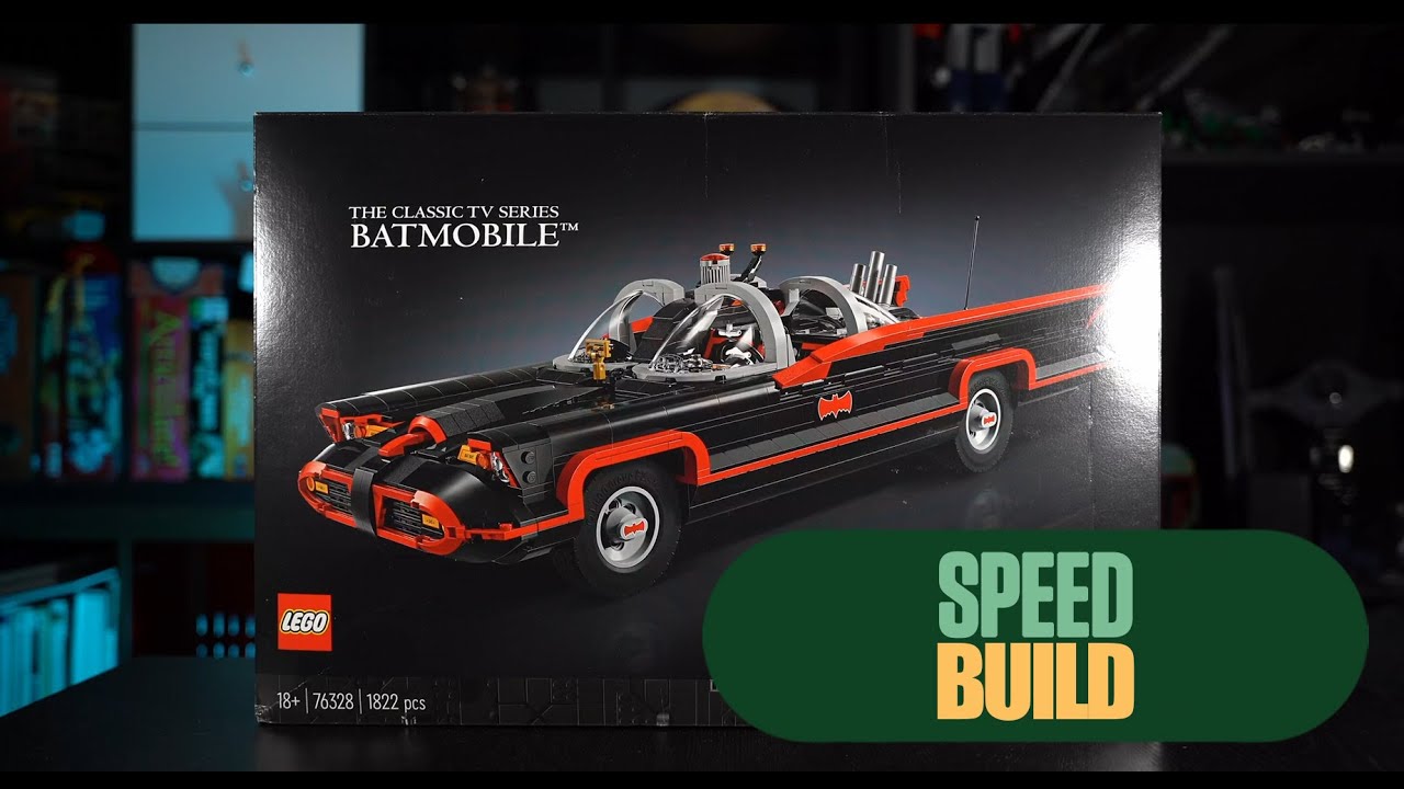 LEGO Classic TV Series Batmobile (Set 769328) - Speed Build