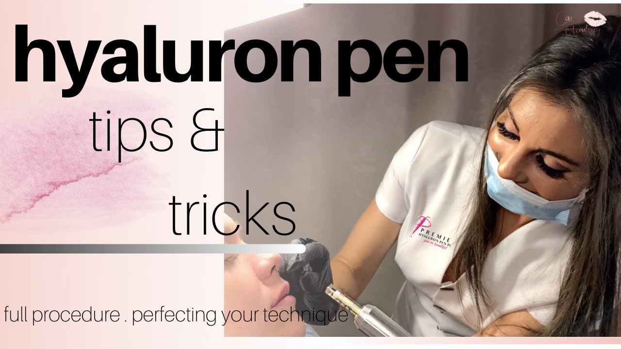Hyaluron Pen Lip filler Tips & Tricks Full Procedure.
