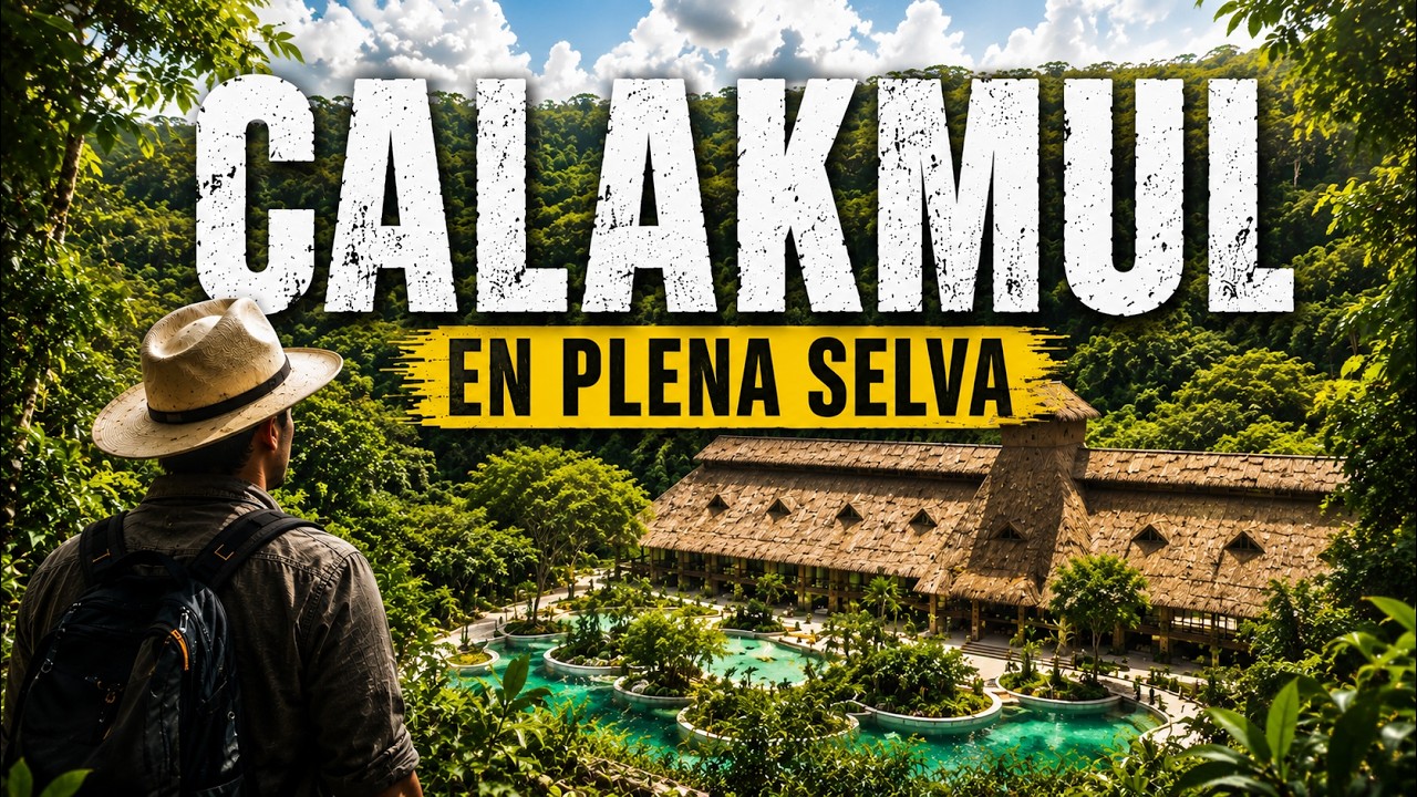 ¡Descubre el HOTEL MÁS INCREÍBLE en PLENA SELVA! | Hotel Tren Maya Calakmul