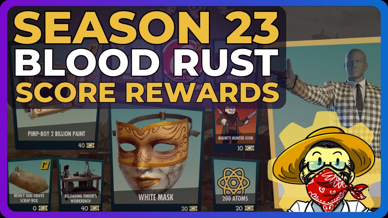 Fallout 76 - Season 23 Burning Springs - Blood Rust Rewards