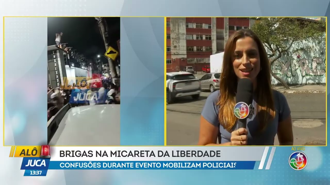 Brigas na micareta da Liberdade | AL&Ocirc; JUCA | TV ARATU