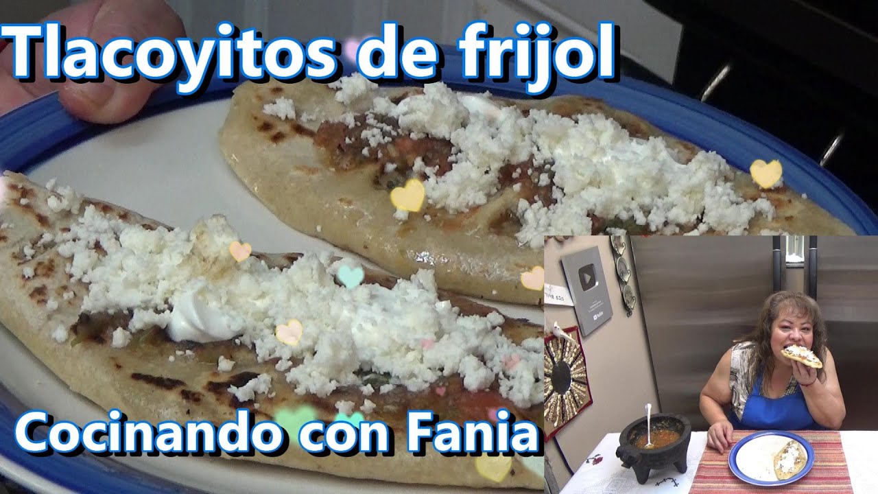 ASI HAGO MIS TLACOYITOS de frijoles con hojas de AGUACATE