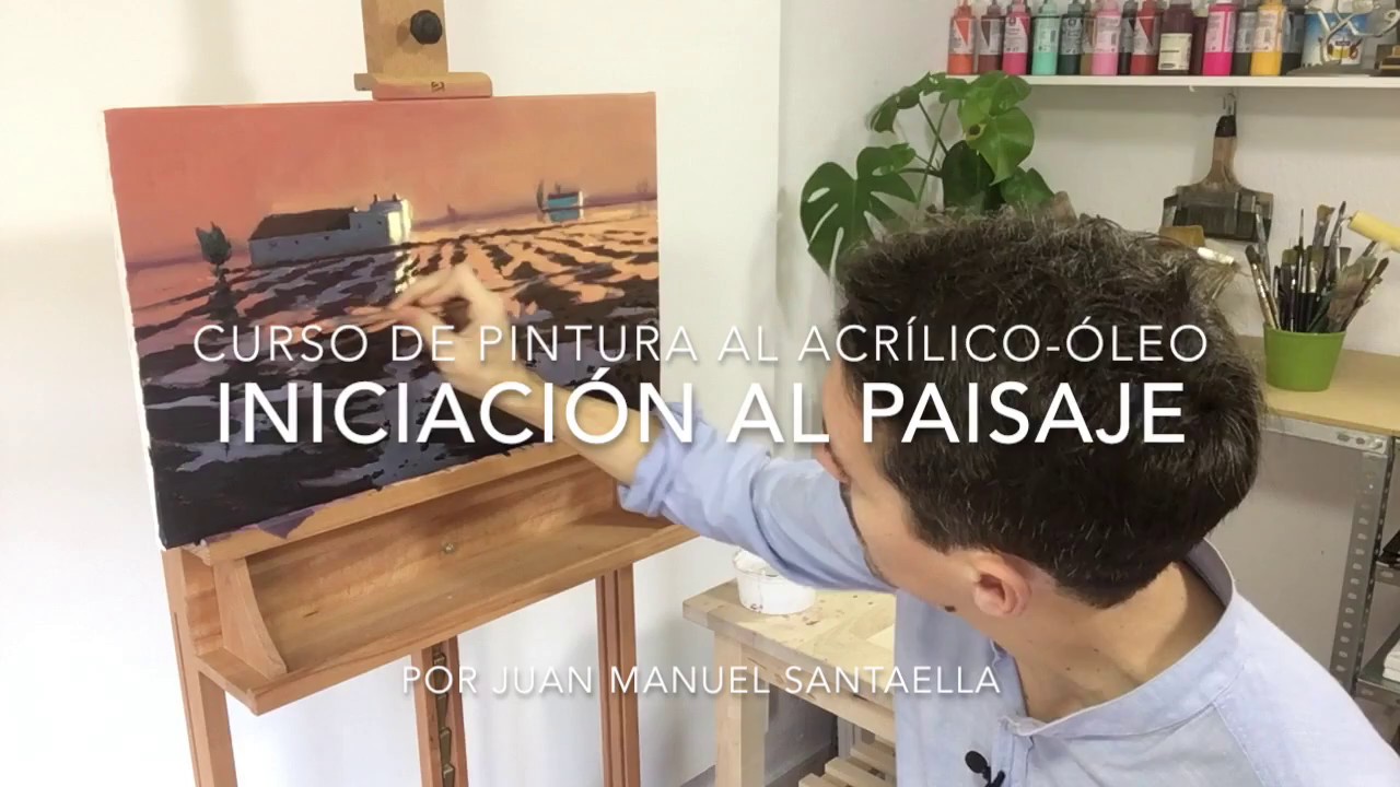 Curso de Pintura online al óleo-acrílico: Iniciación al arte del Paisaje.