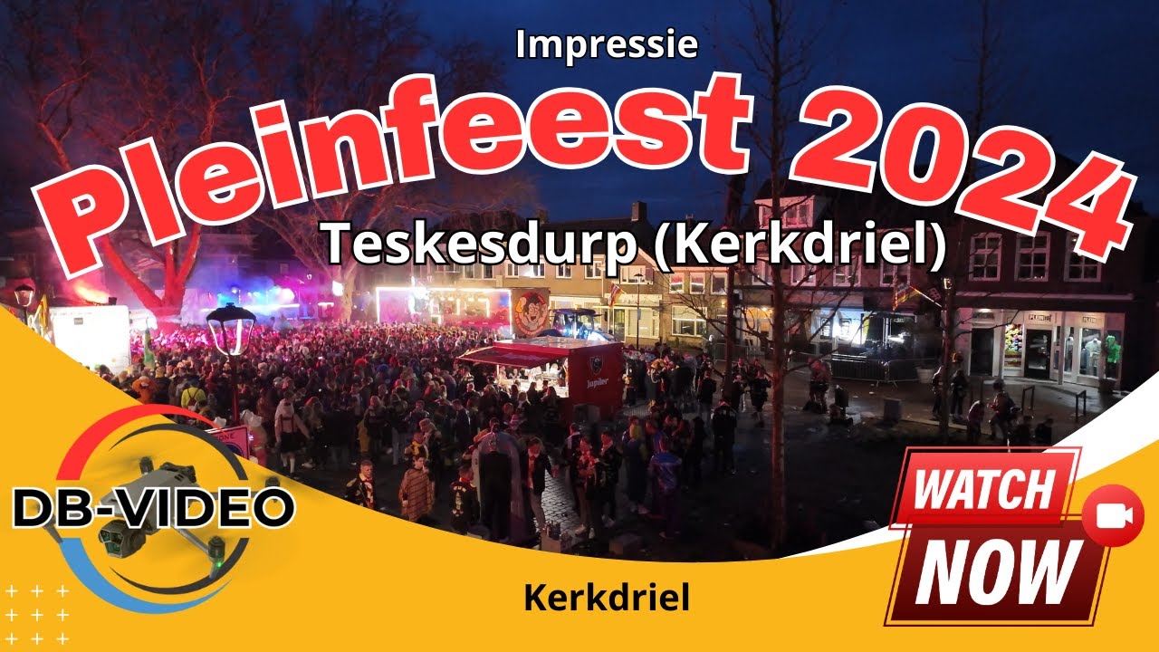 [4K] 🇳🇱 Pleinfeest 2024 | Teskesdurp (Kerkdriel) | Impressie
