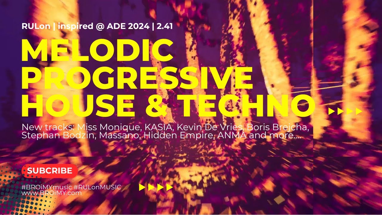 RULon @ ADE 2024 | Miss Monique, Kasia, Kevin De Vries, Boris Brejcha, CamelPhat, Massano .. | 2.41