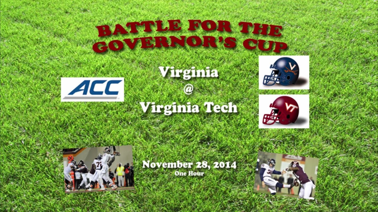 2014 Virginia @ Virginia Tech One Hour
