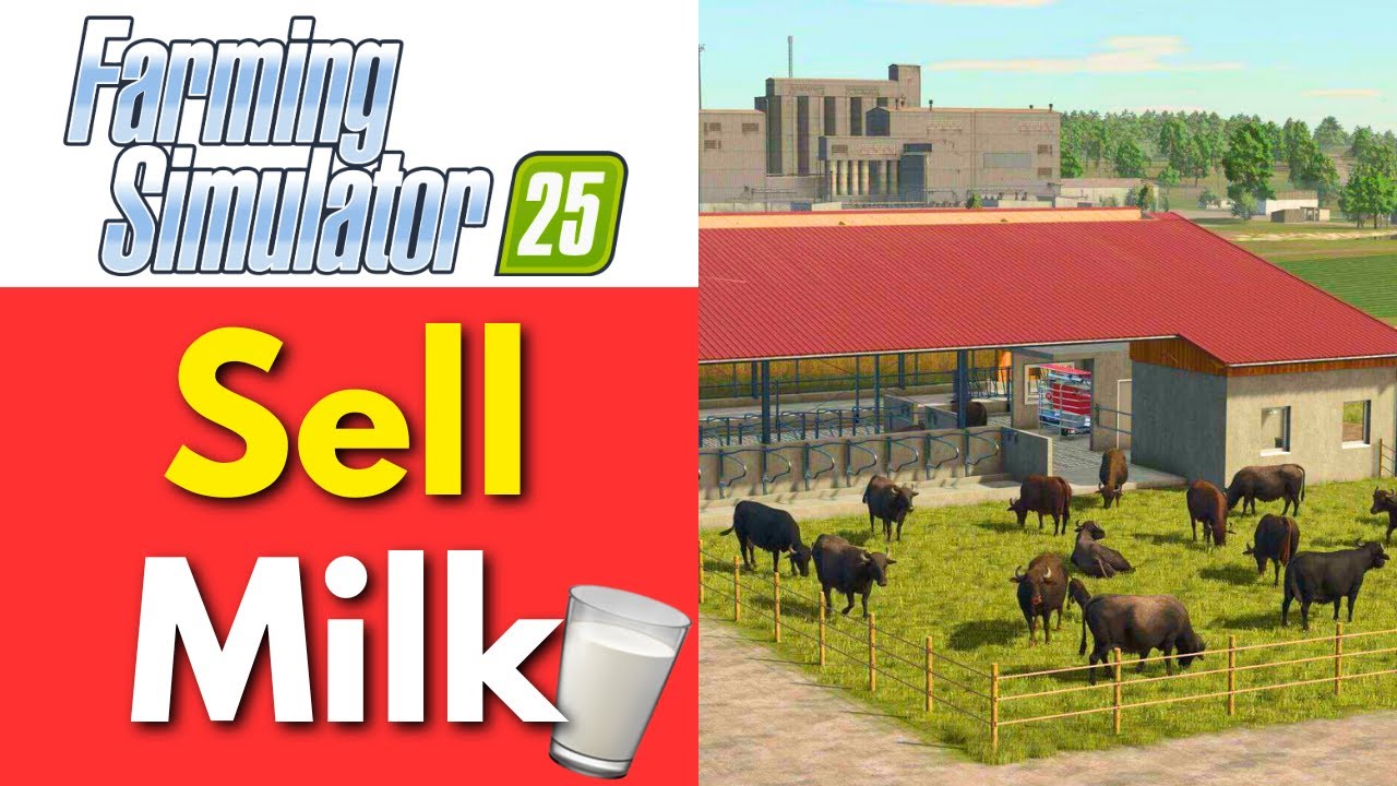 How To Sell Milk in Farming Simulator 25 (Quick Guide)