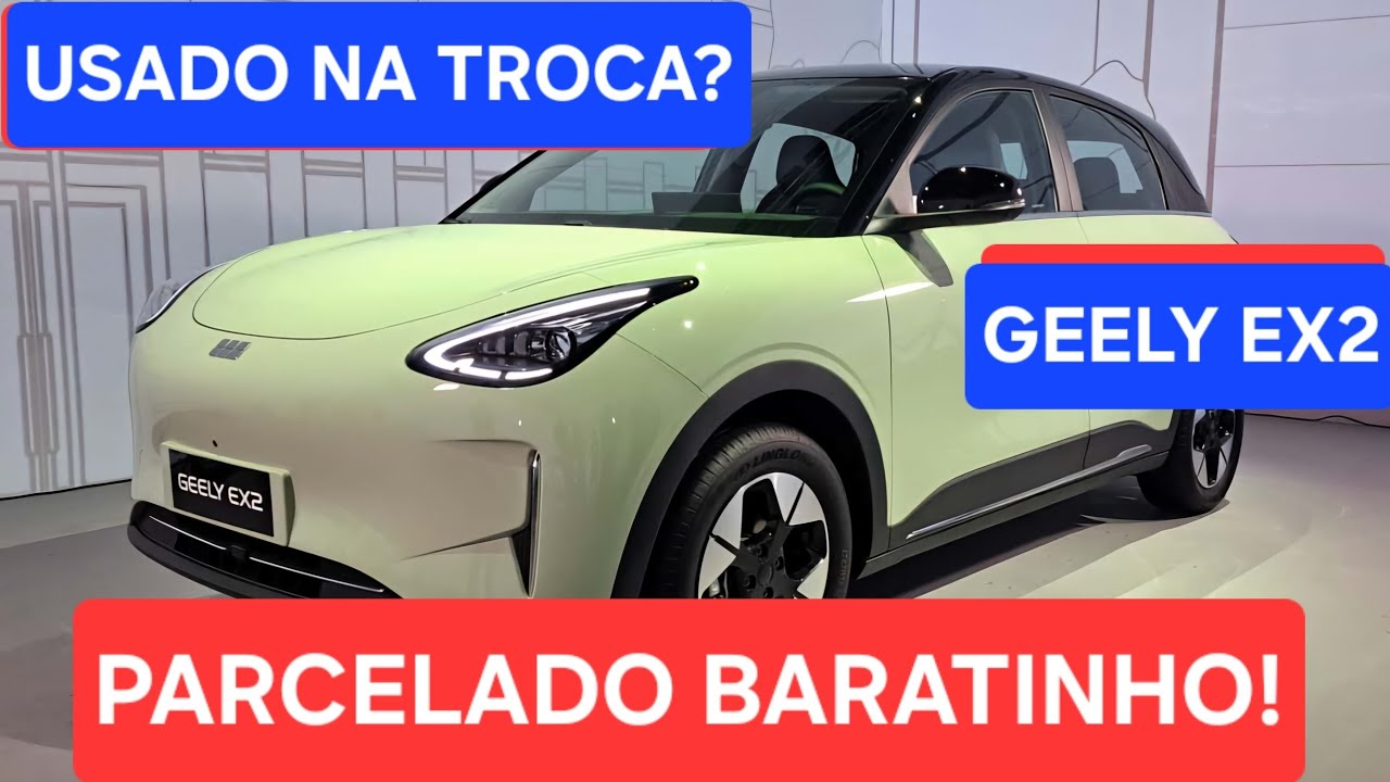 Comprei o Geely EX2 financiado. Wallbox instalado.